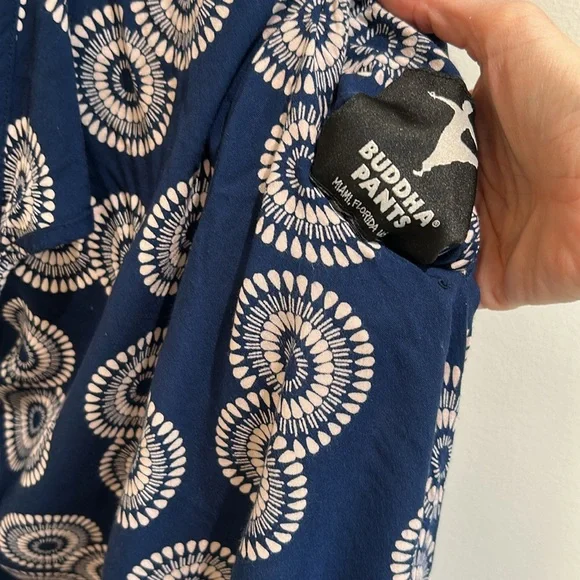 Buddha Pants Catsuit harem halter romper - Picture 9 of 12